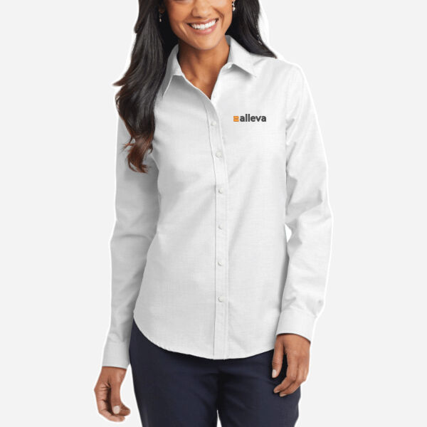 Ladies SuperPro Oxford Shirt  Thumbnail