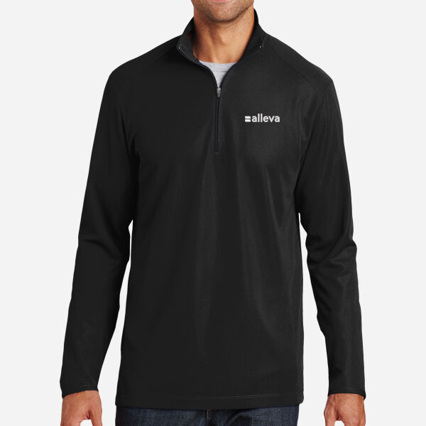 Port Authority® Pinpoint Mesh 1/2-Zip Thumbnail