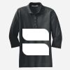 Women's Silk Touch 3/4 Sleeve Polo Thumbnail